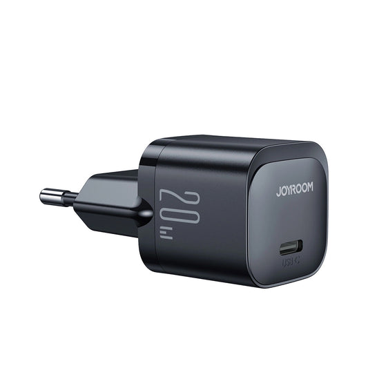 Cargador de Red Joyroom JR-TCF02, 20W, 3A, 1 x USB-C, Negro
