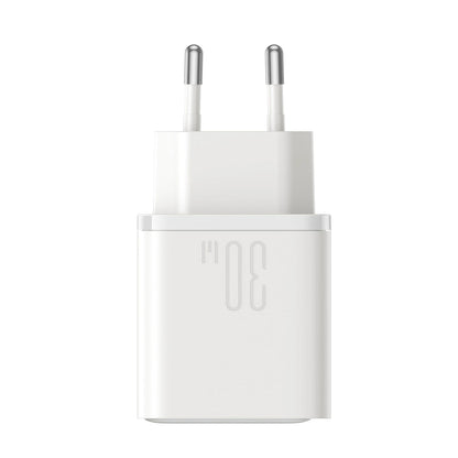 Cargador de Red Joyroom JR-TCF15, 30W, 5A, 1 x USB-A - 1 x USB-C, Blanco
