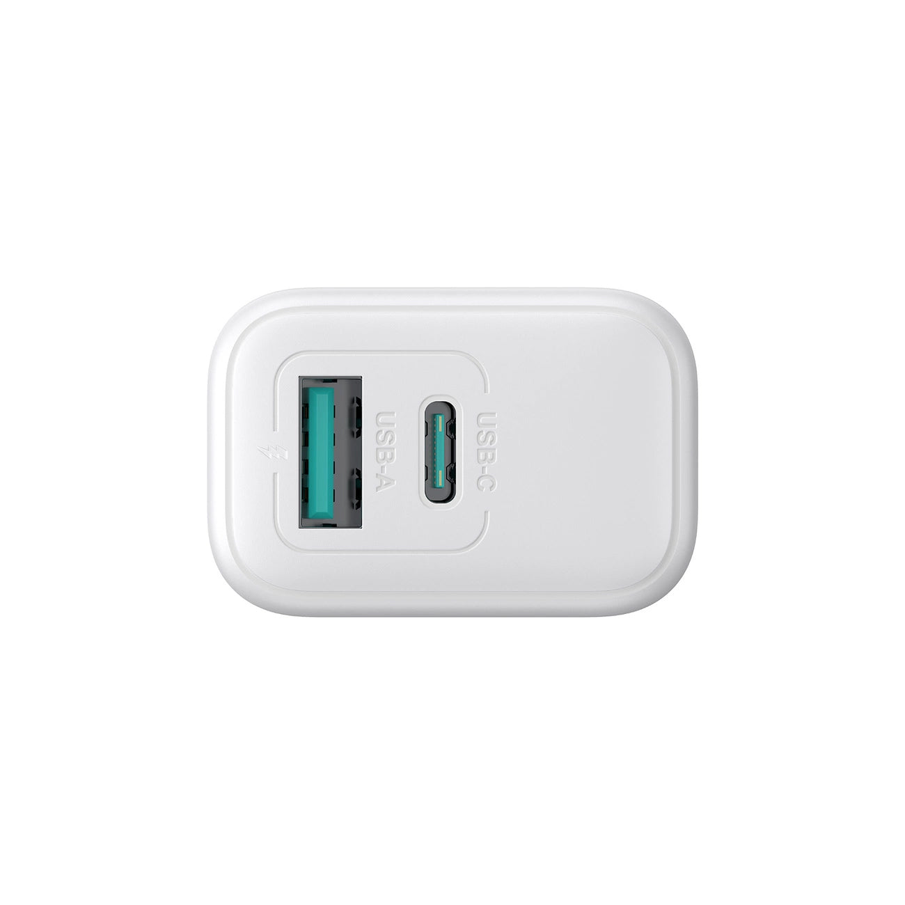 Cargador de Red Joyroom JR-TCF21, 20W, 3A, 1 x USB-A - 1 x USB-C, Blanco
