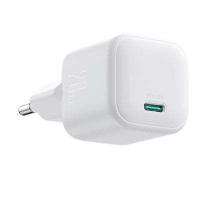 Cargador de Red Joyroom JR-TCG08, 20W, 3A, 1 x USB-C, Blanco