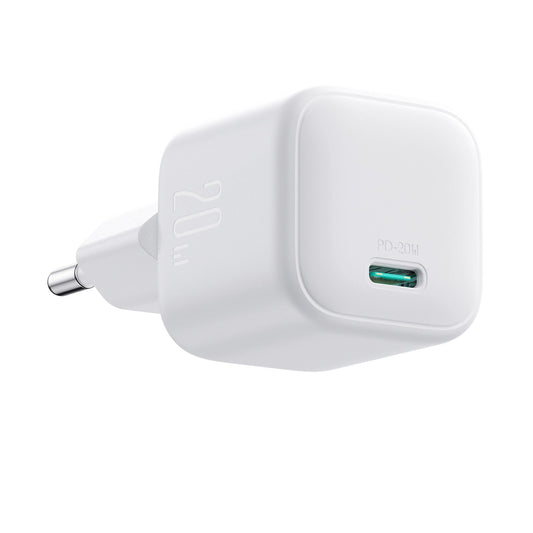 Cargador de Red Joyroom JR-TCG08, 20W, 3A, 1 x USB-C, Blanco