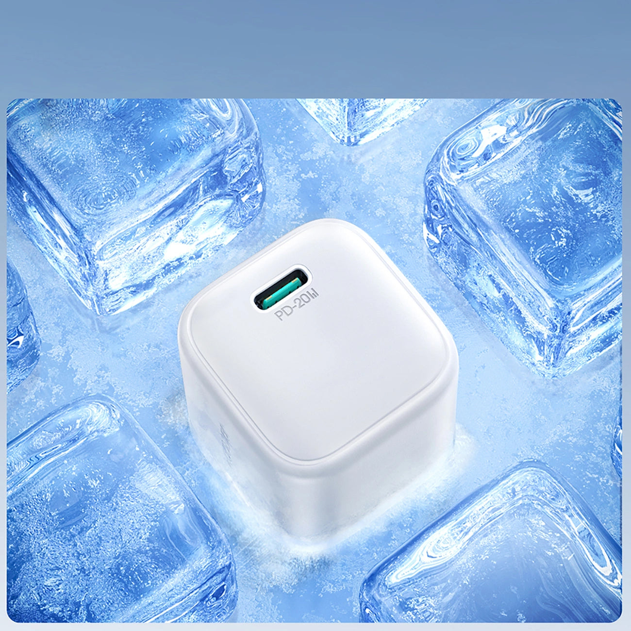 Cargador de Red Joyroom JR-TCG08, 20W, 3A, 1 x USB-C, Blanco