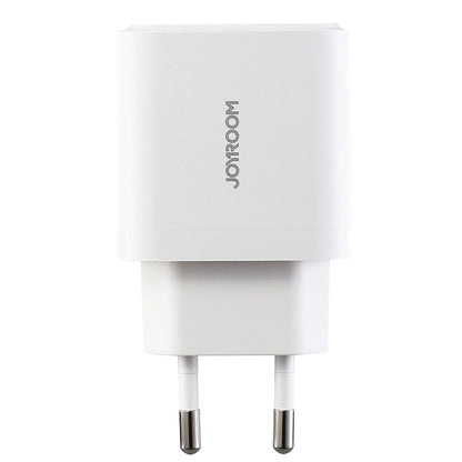 Cargador de Red Joyroom JR-TG6, 30W, 3A, 1 x Lightning - 1 x USB-A - 1 x USB-C, Blanco