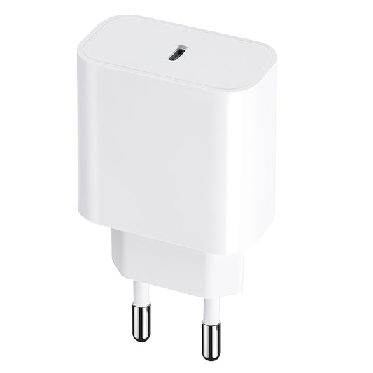 Cargador de red MaXlife MXTC-06, 20W, 3A, 1 x USB-C, Blanco 