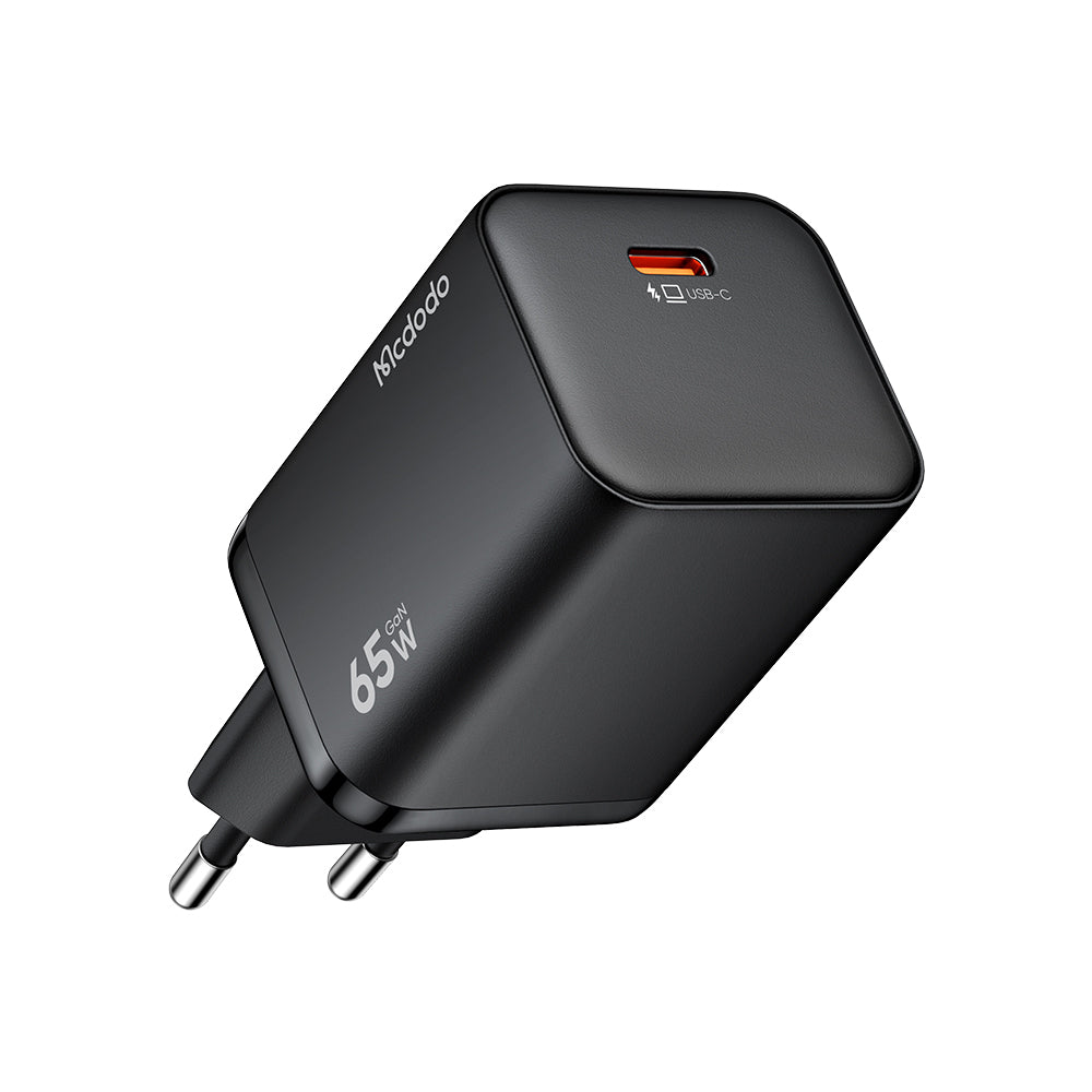 Cargador de red McDodo CH-0850 Ultimate Mini, 65W, 3.25A, 1 x USB-C, Negro