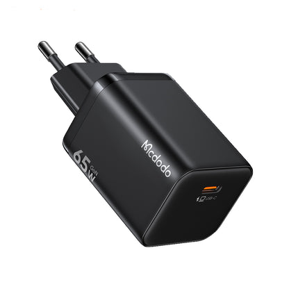 Cargador de red McDodo CH-0850 Ultimate Mini, 65W, 3.25A, 1 x USB-C, Negro