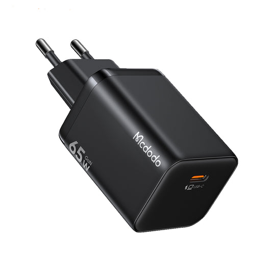 Cargador de red McDodo CH-0850 Ultimate Mini, 65W, 3.25A, 1 x USB-C, Negro