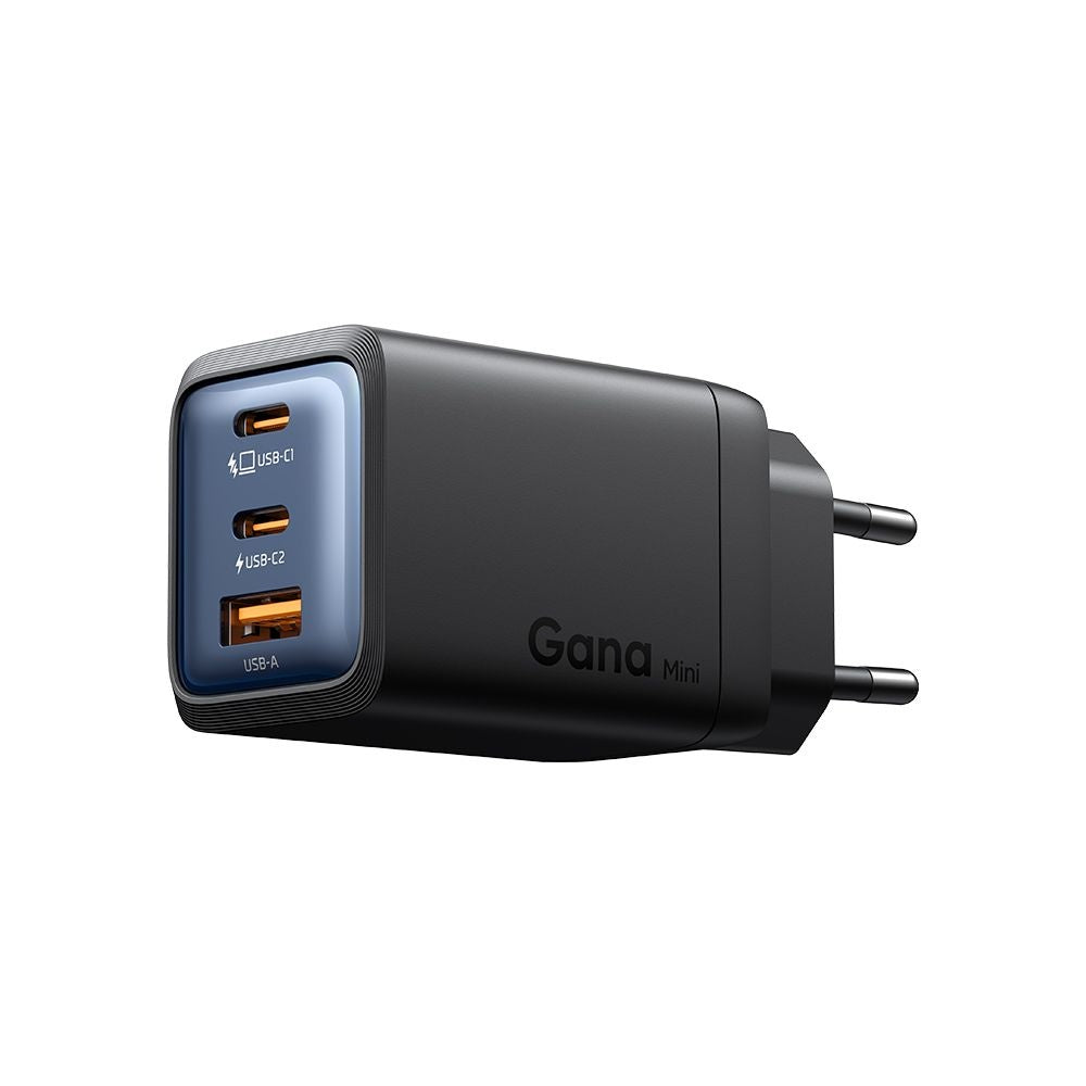 Cargador de Red McDodo CH-0970 Gana Mini, 67W, 3A, 1 x USB-A - 2 x USB-C, Negro