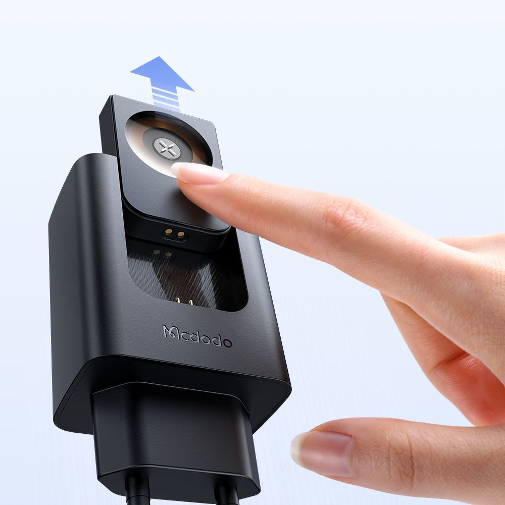 Cargador de Red McDodo CH-3700 Companion, 30W, 3A, 1 x USB-A - 1 x USB-C, Negro