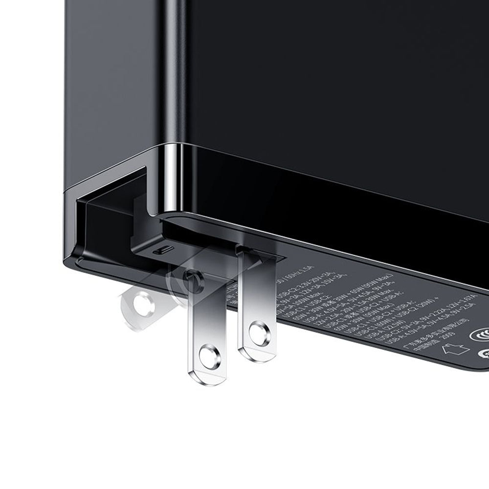 Cargador de Red McDodo CH-8101 Pro Nuc AR Power Travel, 100W, 5A, 1 x USB-A - 2 x USB-C, Negro