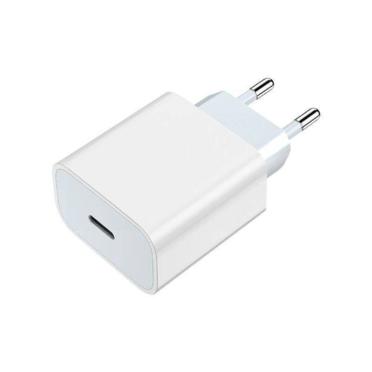 Cargador de red Prestico F25, 25W, 3A, 1 x USB-C, Blanco 