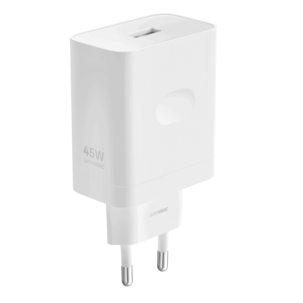 Cargador de Red Realme, 45W, 4.1A, 1 x USB-A, Blanco VCB4JAEH