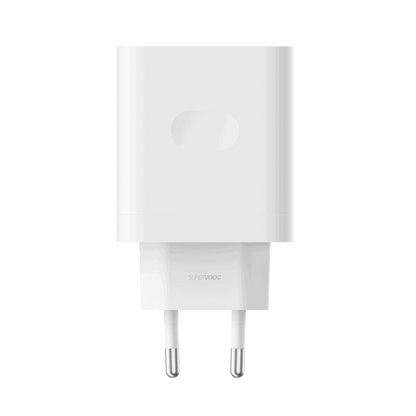 Cargador de Red Realme, 45W, 4.1A, 1 x USB-A, Blanco VCB4JAEH