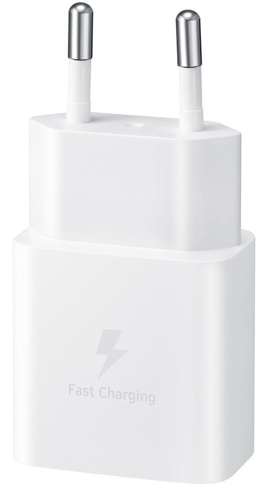 Cargador de Red Samsung, 15W, 2A, 1 x USB-C, Blanco GP-PTU023DYAWQ