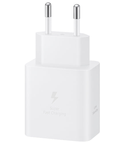 Cargador de Red Samsung, 45W, 4.05A, 1 x USB-C, Blanco EP-T4511NWEGEU