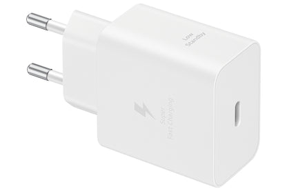 Cargador de Red Samsung, 45W, 4.05A, 1 x USB-C, Blanco EP-T4511NWEGEU