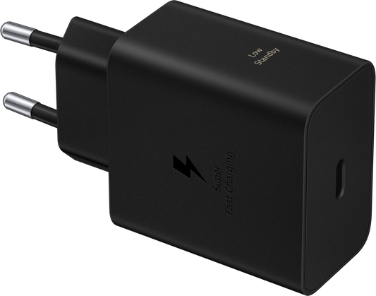 Cargador de Red Samsung, 60W, 3A, 1 x USB-C, Negro EP-T6010NBEGWW