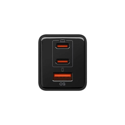 Cargador de Red Spigen EE473EU Essential, 47W, 3A, 1 x USB-A - 2 x USB-C, Negro ACH09465