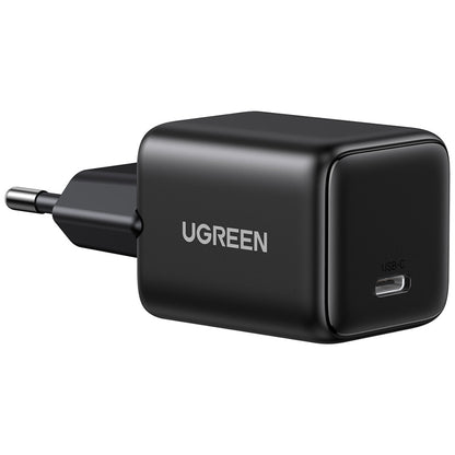 Cargador de Red UGREEN X512, 20W, 3A, 1 x USB-C, Negro