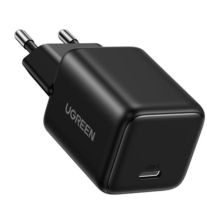 Cargador de Red UGREEN X512, 20W, 3A, 1 x USB-C, Negro