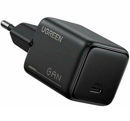 Cargador de Red UGREEN X517, 25W, 3A, 1 x USB-C, Negro