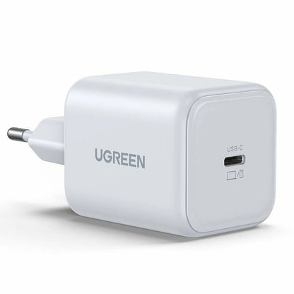 Cargador de red UGREEN X524 (65053), 45W, 3A, 1 x USB-C, Blanco