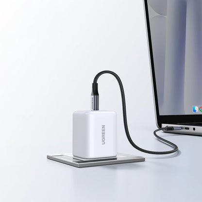 Cargador de red UGREEN X524 (65053), 45W, 3A, 1 x USB-C, Blanco