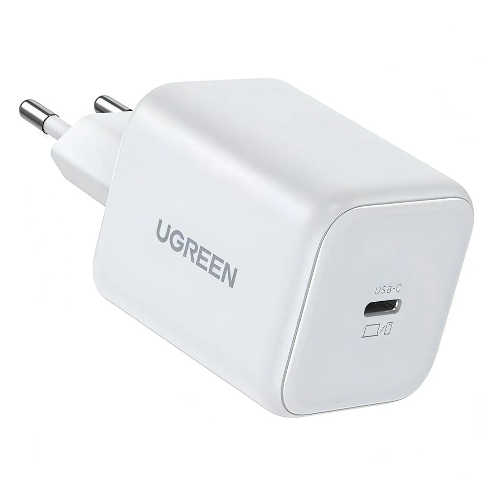 Cargador de red UGREEN X524 (65053), 45W, 3A, 1 x USB-C, Blanco