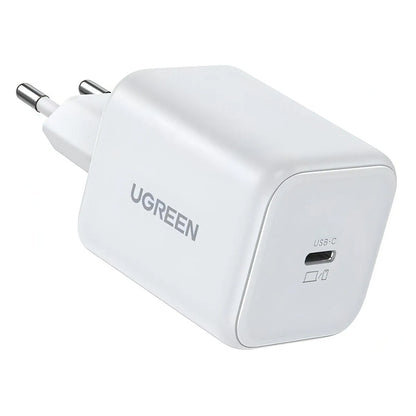 Cargador de red UGREEN X524 (65053), 45W, 3A, 1 x USB-C, Blanco
