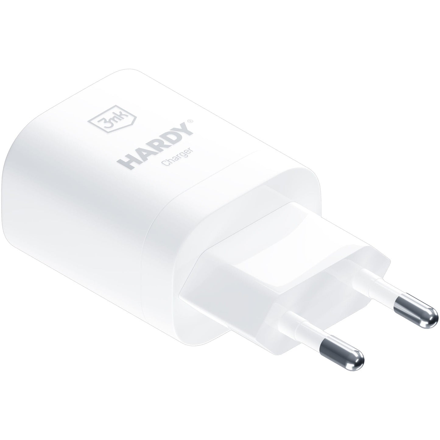 Cargador de red 3MK Hardy GaN, 33 W, 3 A, 1 x USB-C, blanco