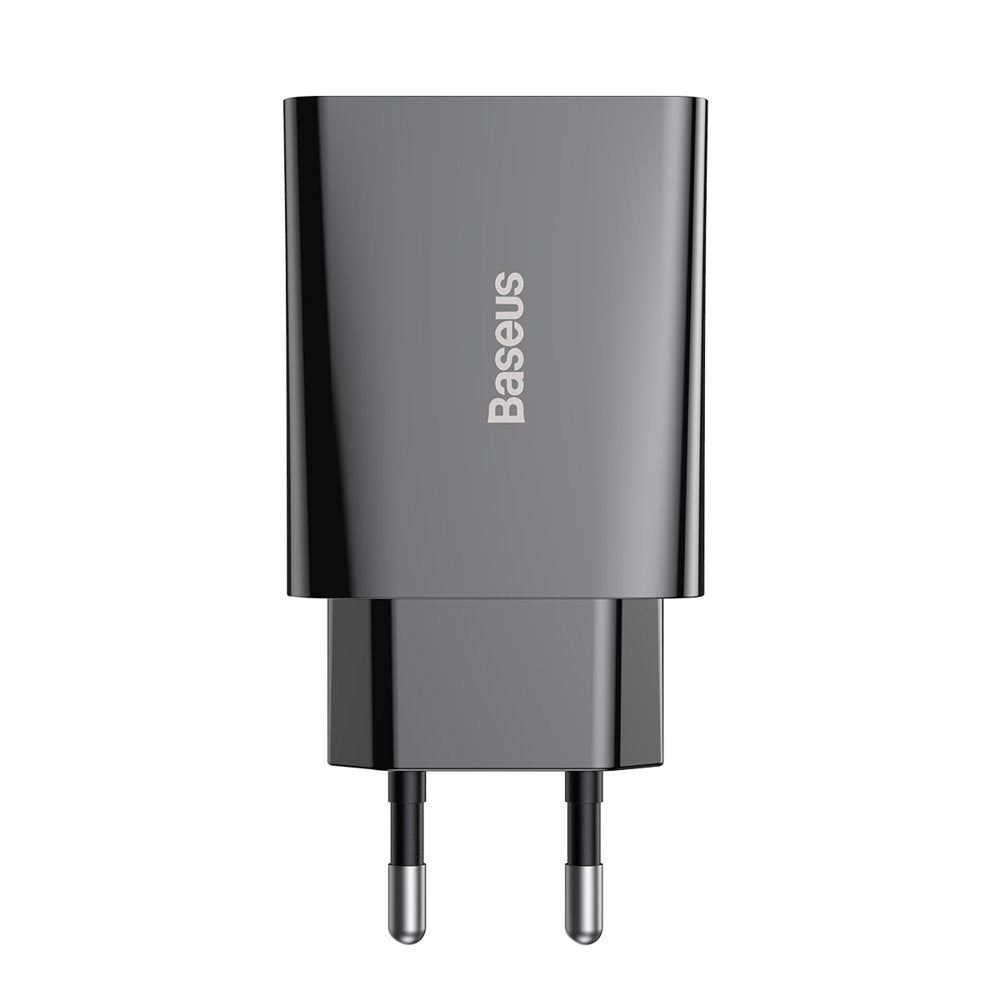 Cargador de red Baseus Speed, 20 W, 3 A, 1 x USB-C, negro CCFS-SN01 