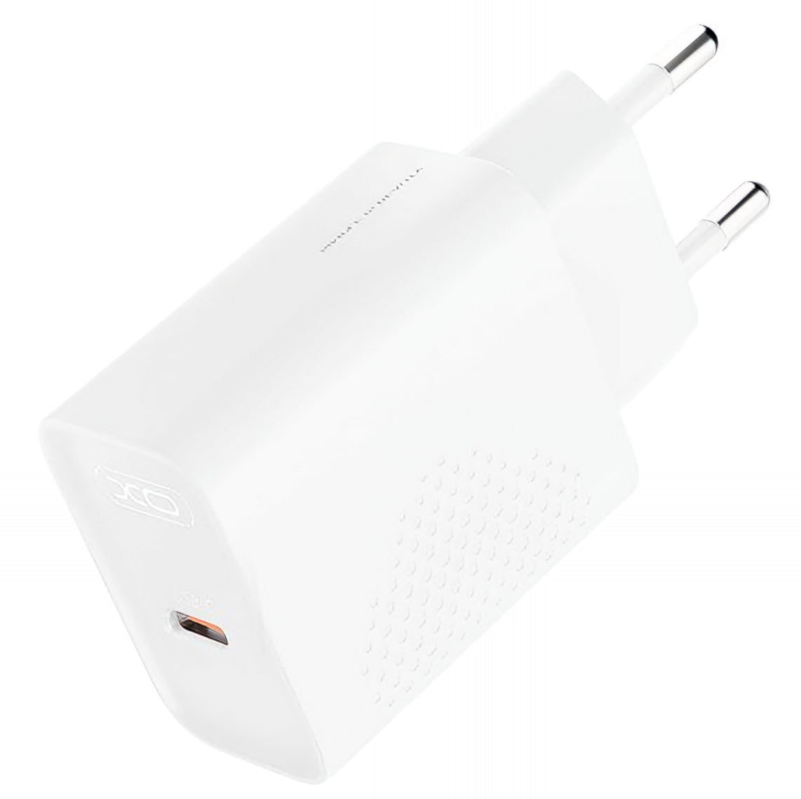 Cargador de Red USB-C XO Design L160, 20W, 3A, 1 x USB-C, Blanco