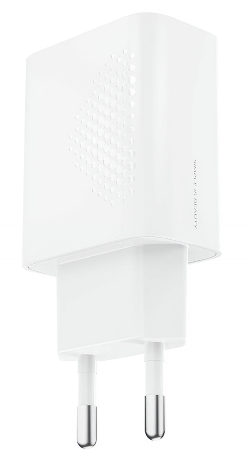 Cargador de Red USB-C XO Design L160, 20W, 3A, 1 x USB-C, Blanco