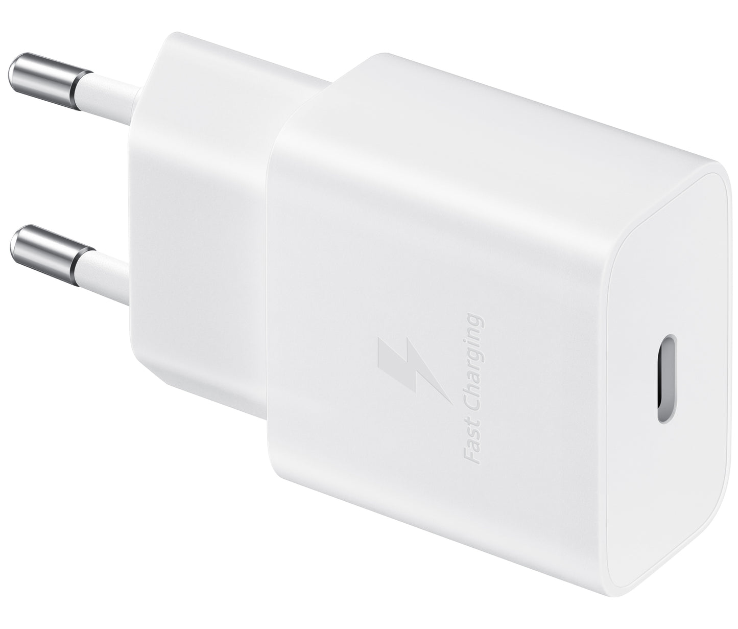 Cargador de red Samsung, 15 W, 2 A, 1 x USB-C, blanco EP-T1510NWEGEU