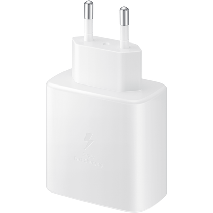 Cargador de red Samsung EP-TA845, 45 W, 4,05 A, 1 x USB-C, blanco GP-PTU020SOFWQ GP-PTU020SOFWQ