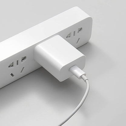 Cargador de red Xiaomi, 20W, 3A, 1 x USB-C, Blanco BHR4927GL