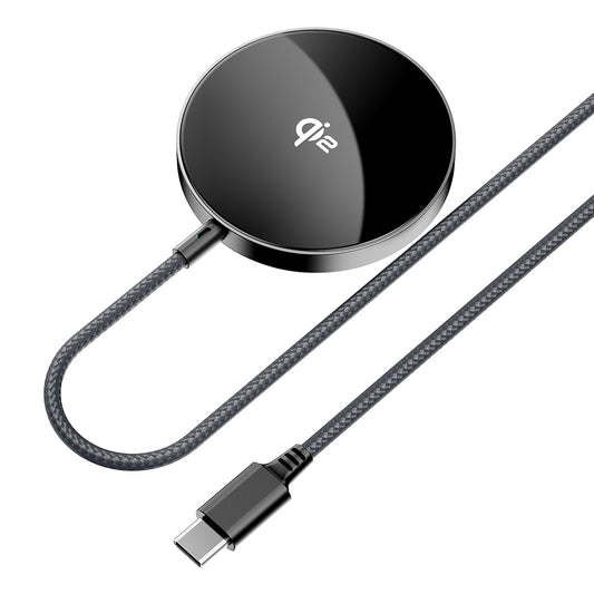 Cargador de Red Inalámbrico Acefast E24, 15W, 1.67A, Gris