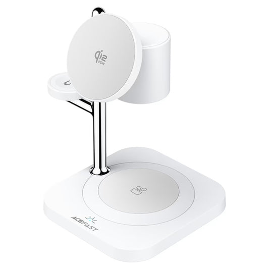 Cargador de Red Inalámbrico Acefast E39 3en1, 32.5W, Blanco