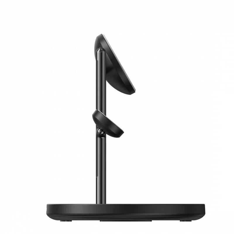Cargador de Red Inalámbrico Anker MagGo 3in1, 25W, 1.67A, Negro B25M3311
