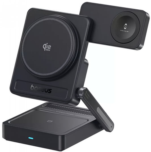 Cargador de Red Inalámbrico Baseus PicoGo AF21 3en1, 35W, Negro E0205402
