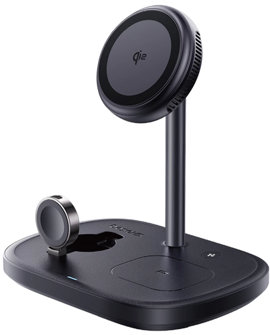 Cargador de Red Inalámbrico Baseus EnerFill FS41 3en1, 22.5W, 1.67A, Negro P10281904123-02