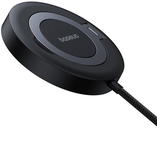 Cargador de Red Inalámbrico Baseus Simple Mini4, 15W, 1.67A, Negro P10273300121-01