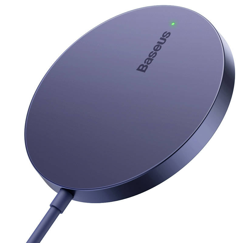 Cargador de Red Inalámbrico Baseus Simple Mini3, 15W, 1.67A, Morado CCJJ040205