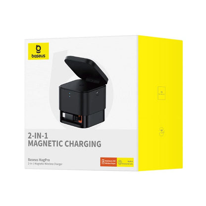 Cargador de Red Inalámbrico Baseus MagPro, 25W, 1.67A, 1 x USB-C, Negro P10264100123-00