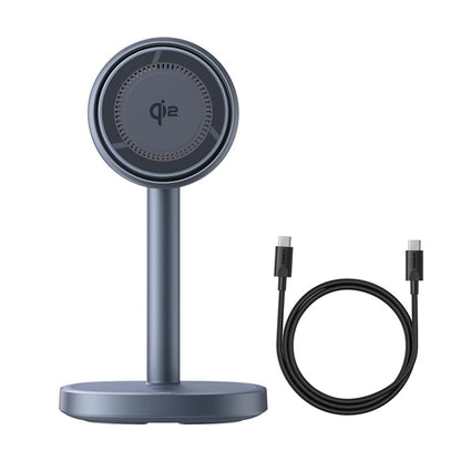 Cargador de Red Inalámbrico Baseus Orbit 2 Pro 2in1, 20W, 1.67A, Gris P10273500813-00