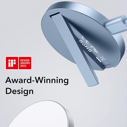 Cargador de Red Inalámbrico ESR HaloLock, 15W, 1.67A, Azul