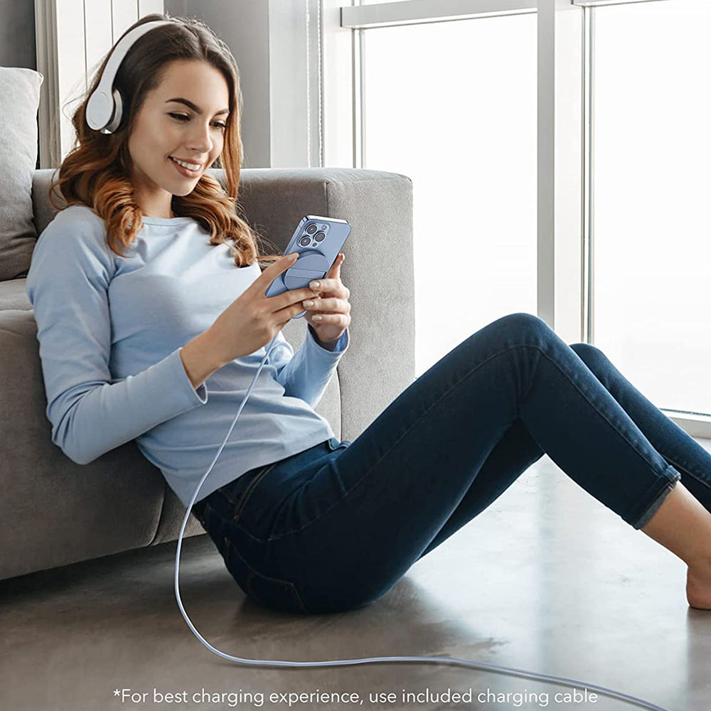 Cargador de Red Inalámbrico ESR HaloLock, 15W, 1.67A, Azul