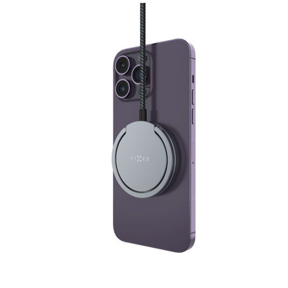 Fixed Ring Wireless Network Charger, 15W, 1.67A, Gray