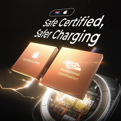 Cargador de Red Inalámbrico Lisen 2en1, 15W, 1.67A, Negro YL0324100013