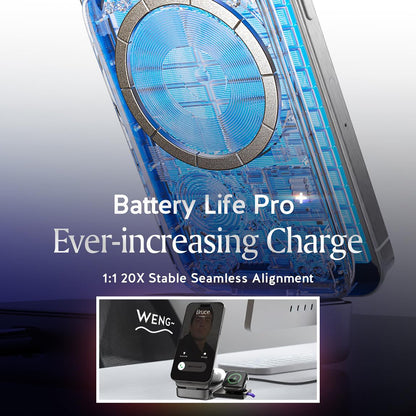 Lisen W106 3in1 Wireless Network Charger, 15W, 1.67A, Gray YL0424120009